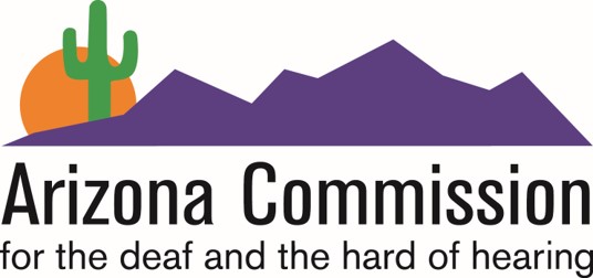Arizona Commission for the deaf and the hard of hearing logo