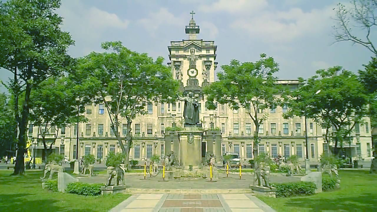 Landmark building in Manila, Philippines.