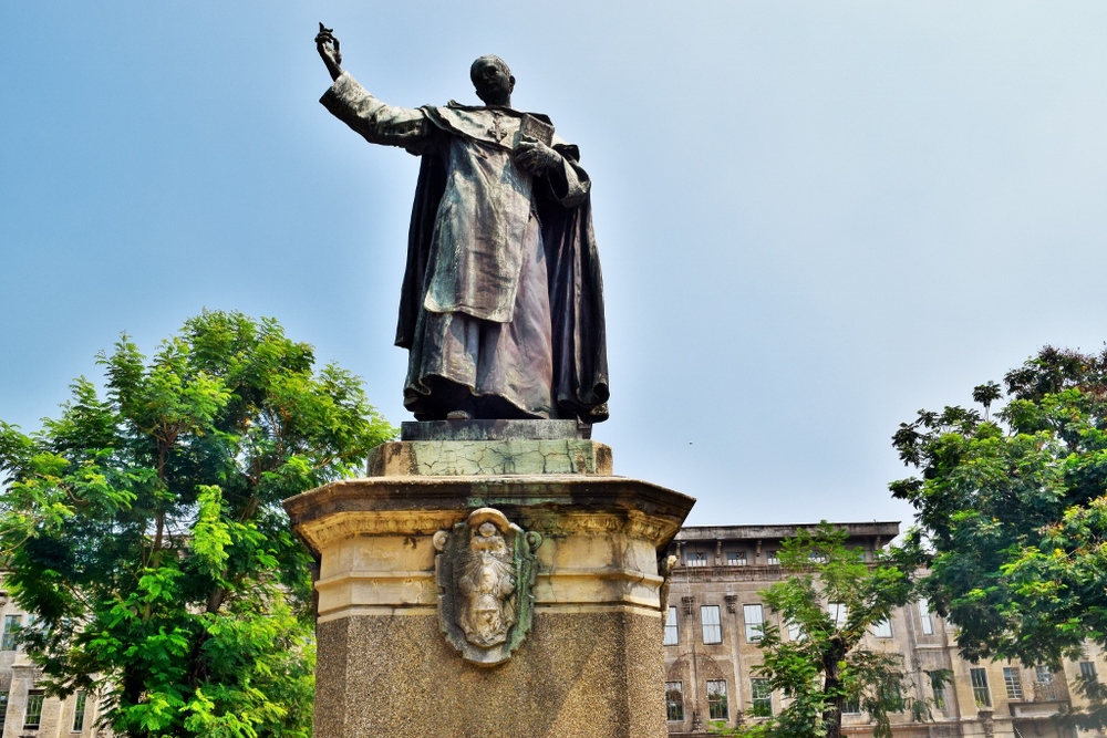 Landmark statue in Manila, Philippines.